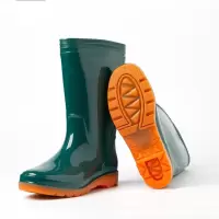 谐晟 雨靴 pvc防滑防水鞋男耐磨加厚劳保工地胶鞋雨靴