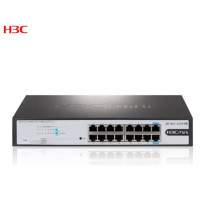 新华三(H3C)Mini S1216-PWR 16口全千兆非网管企业级POE供电交换机