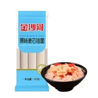 金沙河面条 挂面 荞麦面 杂粮面条 荞麦挂面 原味刀削 面 750g原味麦芯挂面*1