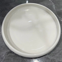 酒店纯白陶瓷反口汤盘 餐饭店厅深盘10寸鼓形圆盘汤碗