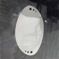 酒店22寸 陶瓷芒果垫盘