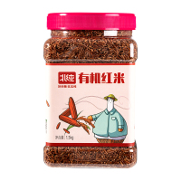 北纯 有机红米 1.5kg(瓶装)