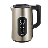美的(Midea) SEK1511 电热水壶 烧水壶保温热水壶 1.5L大屏温显5段控温沸腾除氯316不锈钢