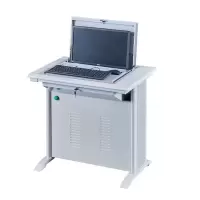 方解实(FANGJIESHI)豪华工字腿后置主机电脑桌单人位800*600*750