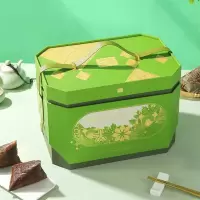 天伦之乐 粽意常新端午礼盒1800g粽子礼盒牛肉粽火腿粽咸鸭蛋6荤6素