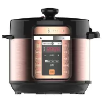 美的(Midea) CS6018P 电压力锅智能预约6L升大容量高压锅 多功能家用高压双胆电饭煲