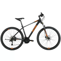 喜德盛山地自行车 黑客700 27.5寸*15.5架高 铝合金车架27速油碟幻 黑橙