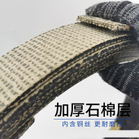 石棉铜丝刹车带刹车带180mm*18 8米整卷 制动带摩擦扁带机械冲床刹车皮带耐磨加厚