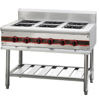 六头煲仔炉1100*750*950 可用天然气. 液化气电子打火