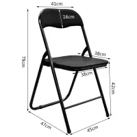 FFE1004-21-2 科能毅森 折叠椅 450(w)*450(d)*760(h)mm 租赁21天价格