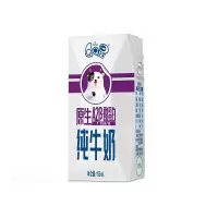 伊利QQ星原生DHA纯牛奶195mL*12盒