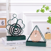 准力 四叶草墨绿色铁艺蚊香架 (单位:个)