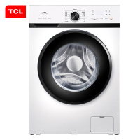 TCL TG-V80BA 芭蕾白 滚筒洗衣机 8公斤 全自动变频 操作简单便捷 节能低音