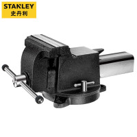 史丹利(STANLEY)重型台虎钳维修夹持钳桌面固定钳8英寸 81-604-1-22