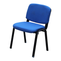 购福办公椅电脑椅会议椅子会客椅麻布椅 玫红色(定制颜色,30张起订)