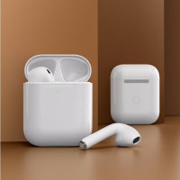 SooPii T2Pro 无线充电蓝牙耳机 真无线双耳运动跑步游戏适用于苹果华为 白色