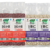 南农杂粮粗粮有机薏仁*2+红小豆*2员工团购节日福利袋装组合