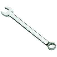 力易得 全抛光铬钒钢两用扳手 开口梅花两用扳手