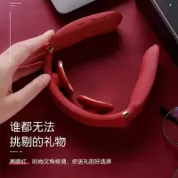 SKG 颈椎按摩器镀金电极片 颈部按摩仪热敷 智能护颈仪低频脉冲 4330