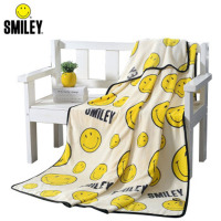 SMILEY 微笑毯子系列 SMILEY-TZ-TJ302 臻品微笑牛奶绒毯 午睡盖毯牛奶绒 120*200cm