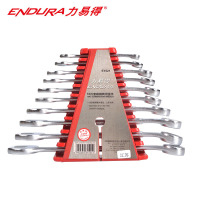 力易得(ENDURA)E1521碳钢两用扳手 两用扳手(10件套 )1套
