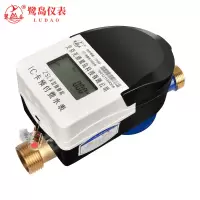 鹭岛ZSLX旗舰款6分dn15智能预付费IC卡水表全铜防水防潮阶梯水价 一个