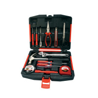 力易得(ENDURA)E1107 13件家用工具组套 多功能五金工具箱手动维修电工木工工具组套 1套