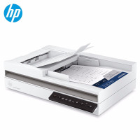 惠普HP 2600f1平板馈纸式扫描仪高速扫描 办公文件快速连续自动进纸 A4双面扫描不降速 2600f1标配升级款