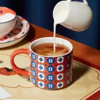共禾京品 大吉大利马克杯 中国风创意陶瓷杯子