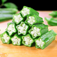 [西沛生鲜]云南新鲜秋葵 5斤 当季现摘水果黄秋葵农家自种蔬菜羊豆角整箱