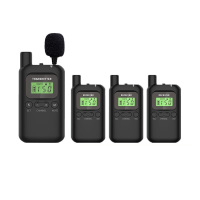 比西特(Bcity)8210T挂脖款单讲无线讲解器套装 发射器*1+8210R接收器*25含充电座收纳箱