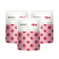 百草味 蔓越莓干100g/袋*3 蜜饯果干零食红宝石果肉果脯酸甜休闲食品