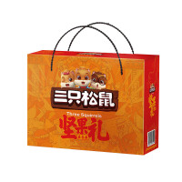 三只松鼠 坚果礼盒8袋装1513g/盒(夏威夷 巴旦木)