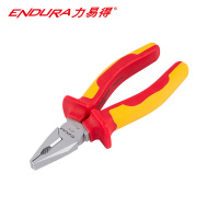 力易得(ENDURA)E5383 6英寸/7英寸VDE双色绝缘斜嘴钳耐压1000V偏口钳剪线钳7英寸大头175mm 1把