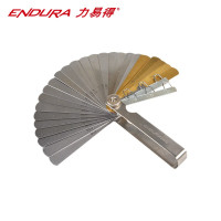 力易得(ENDURA)20件套不锈钢塞尺 不锈钢薄规塞规 0.05-1.00mm E9732 1把