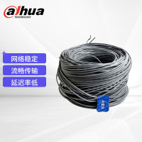 大华(dahua)六类监控网线千兆网线无氧铜CAT6类 POE传输线缆 DH-PFM920I-6UN