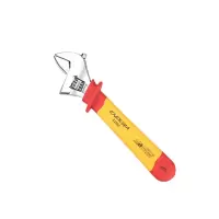 力易得(ENDURA)10英寸VDE双色绝缘活扳手 耐电压1000v电工活动板手250mm E2052 1把