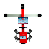 3D 汽车四轮定位仪 地藏大 剪四柱举升机轮胎店汽修店四 深蓝色