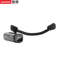 联想(lenovo) Lx918头戴摄像机4K云台防抖运动相机录像便携式摄像头抖音视频钓鱼直播 Lx918[16G]钛灰