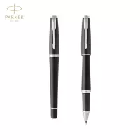 派克(PARKER)派克(PARKER) 都市磨砂黑杆白夹宝珠笔 单支价格 白夹