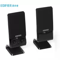 漫步者(EDIFIER) R10U 黑色 2.0声道电脑音响音箱 台式机笔记本桌面音响