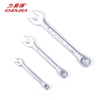 力易得(ENDURA)碳钢两用扳手 梅花开口两用扳手汽修呆梅扳手