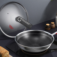 康巴赫(KBH) 304旗舰双面蜂窝炒锅LPB-30B1