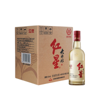 红星 白酒 红星二锅头52度大曲酿500ml*6瓶箱装