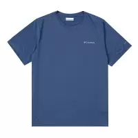 哥伦比亚(Columbia)快干短袖T恤男装 2023夏季新款跑步健身训练服透气圆领半袖运动服 AE1419478 2X