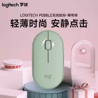 罗技(Logitech) LOGITECH PEBBLE无线鼠标-薄荷绿