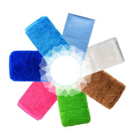 清洁用品清洁毛巾七色保洁布抹布不易掉毛 7色保洁布1套