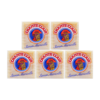 意大利进口 大公鸡头马赛洗衣皂300g 孕妇宝宝婴儿内衣裤清洗皂 5块装