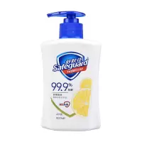 舒肤佳(Safeguard )洗手液抑菌99.9%柠檬清香型225g*1瓶 去除99.9%细菌