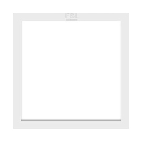 FSL佛山照明 LED平板灯集成吊顶灯铝扣板超薄面板灯600*600mm 白边42W 白光6500K 1个